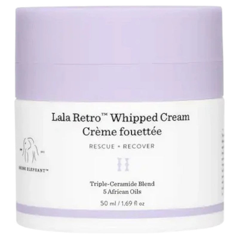 "Buy Drunk Elephant Lala Retro Whipped Cream 50ml in Pakistan – original rich whipped moisturizer that deeply hydrates, restores skin barrier, and nourishes dry skin."