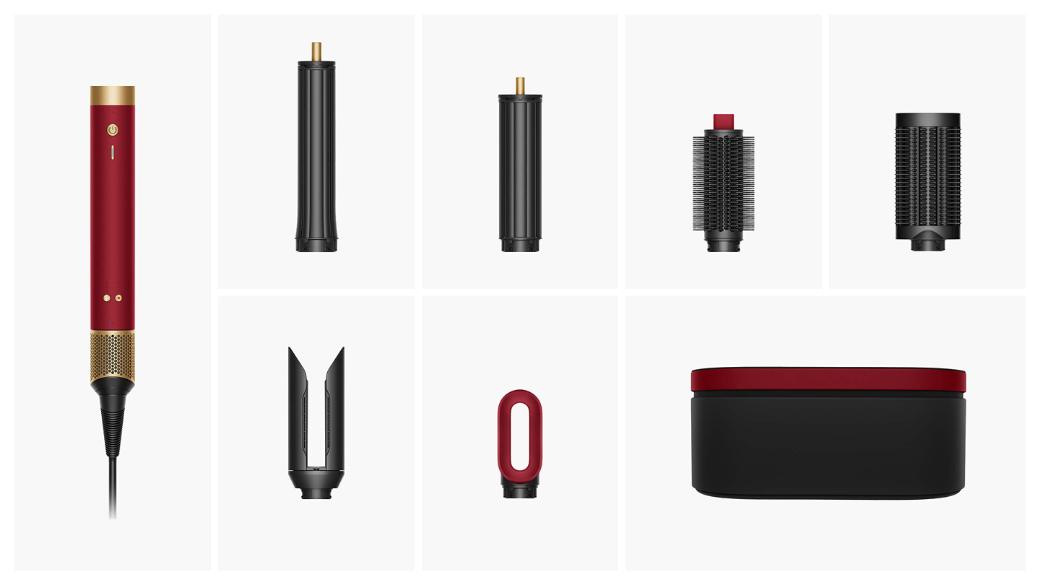 Dyson Airwrap Co-anda2x™ Multi-Styler and Dryer – Straight+Wavy (Red Velvet/Gold)