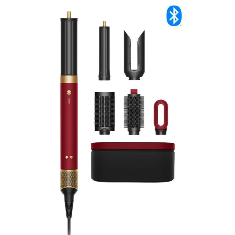 “Dyson Airwrap Co-anda2x™ multi-styler and dryer straight and wavy red velvet gold edition for smooth and voluminous hair available in Pakistan”
