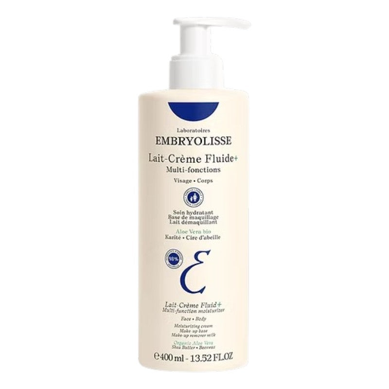 “Embryolisse Lait-Crème Fluid+ – lightweight hydrating face moisturizer and makeup base for smooth skin available in Pakistan”