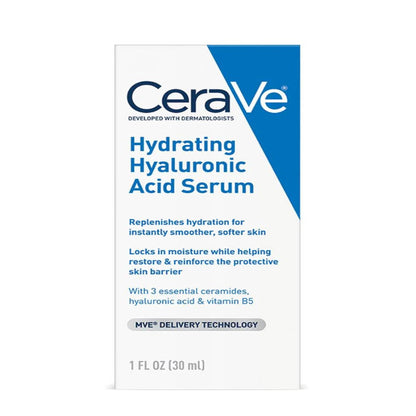 CeraVe | Hydrating Hyaluronic Acid Serum | hydrating facial serum