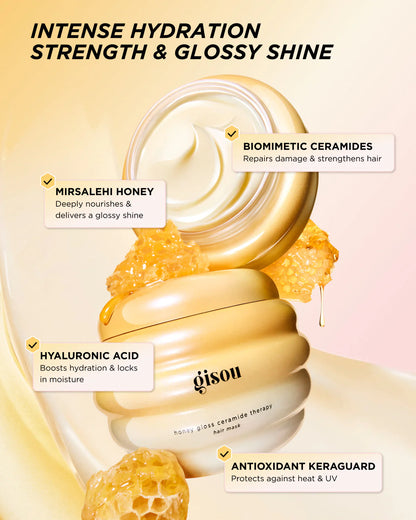 Gisou |  Honey Gloss Ceramide Therapy Hair Mask