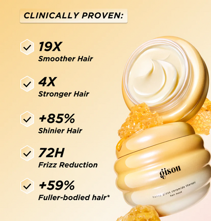 Gisou |  Honey Gloss Ceramide Therapy Hair Mask