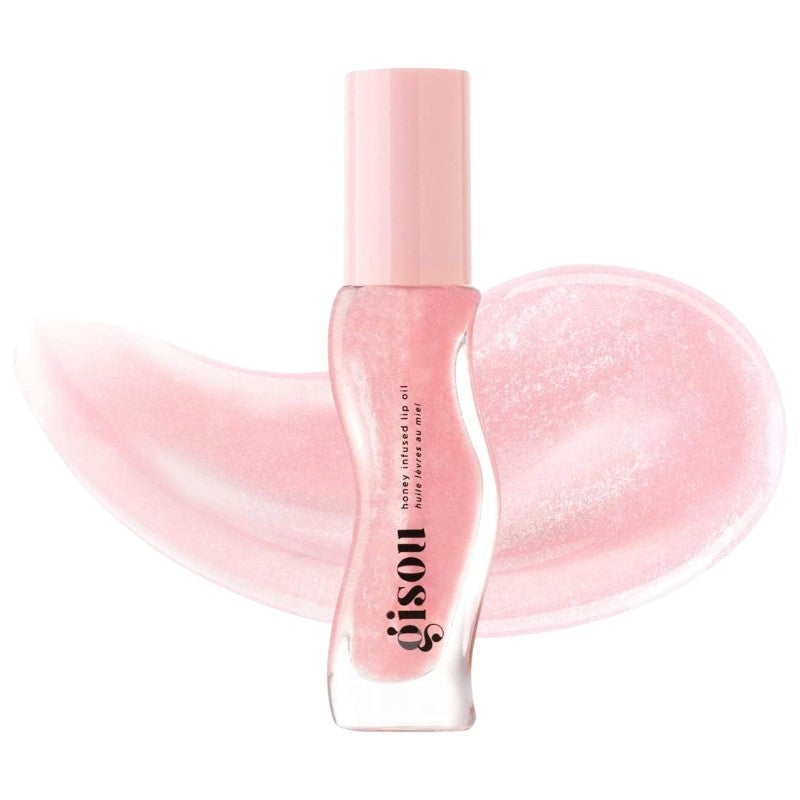 Gisou Honey Infused Hydrating Lip Oil – nourishing lip oil with honey to hydrate, smooth, and add glossy shine, available online in Pakistan