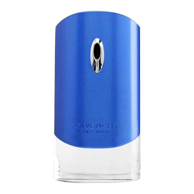 Givenchy Pour Homme Blue Label Eau de Toilette for Men – fresh woody fragrance with citrus, Davana, Sichuan Pepper and warm Oliban Wood, available in Pakistan