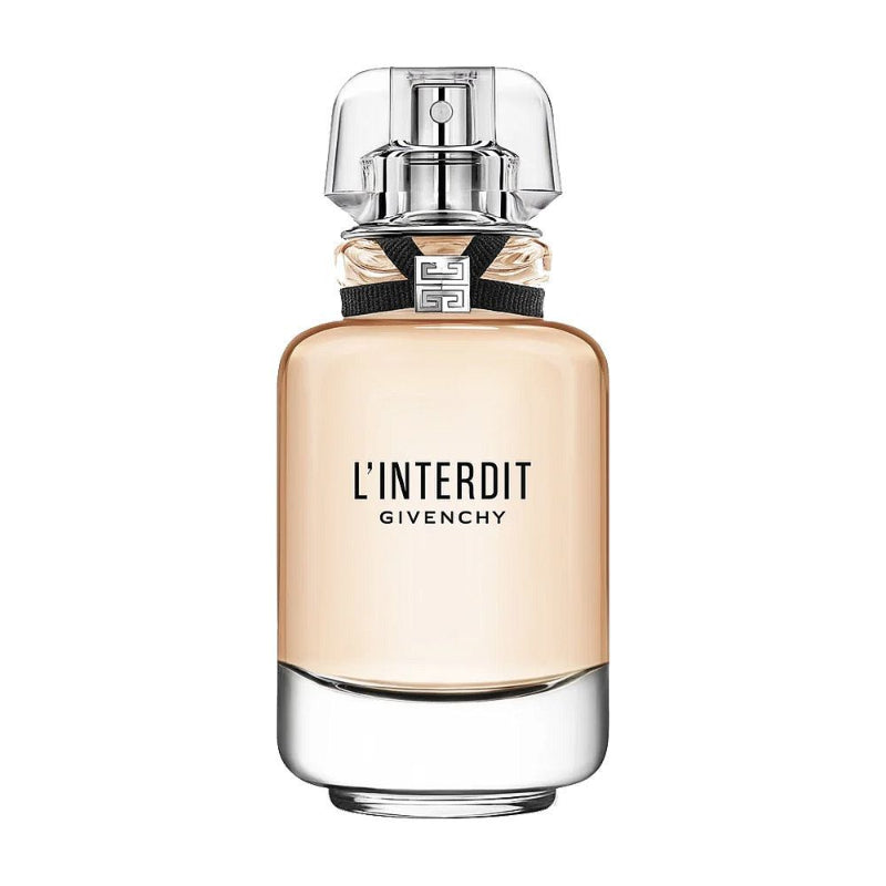 Givenchy L’Interdit Eau de Parfum for Women – iconic floral woody fragrance with bergamot, fresh ginger, orange blossom, Sambac jasmine, tuberose, patchouli and vetiver, available in Pakistan