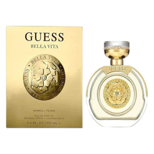 "Guess Bella Vita Women Eau De Parfum 100ml – buy premium women’s perfume online in Pakistan at Makeup by Unzilay, trusted fragrance and cosmetics store."