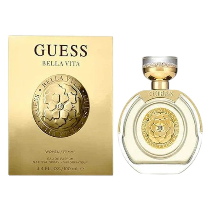 "Guess Bella Vita Women Eau De Parfum 100ml – buy premium women’s perfume online in Pakistan at Makeup by Unzilay, trusted fragrance and cosmetics store."