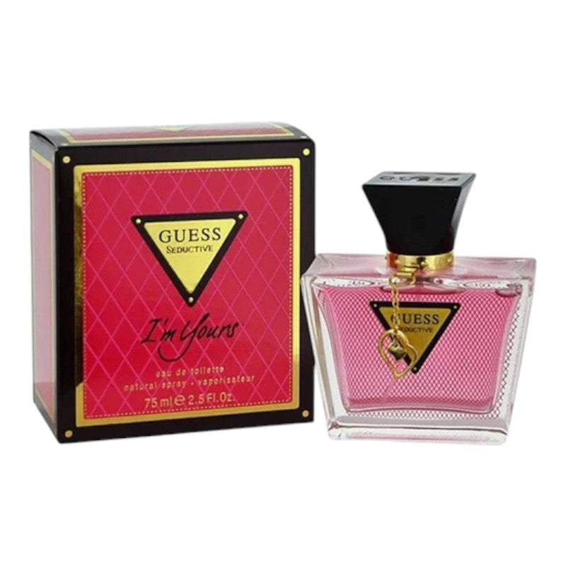 "Guess Seductive I’M Yours Women Eau De Toilette 75ml – buy premium women’s perfume online in Pakistan at Makeup by Unzilay, trusted fragrance and cosmetics store."