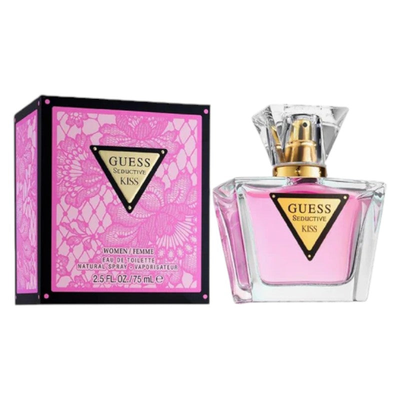 "Guess Seductive Kiss Women Eau De Toilette 75ml – buy premium women’s perfume online in Pakistan at Makeup by Unzilay, trusted fragrance and cosmetics store."
