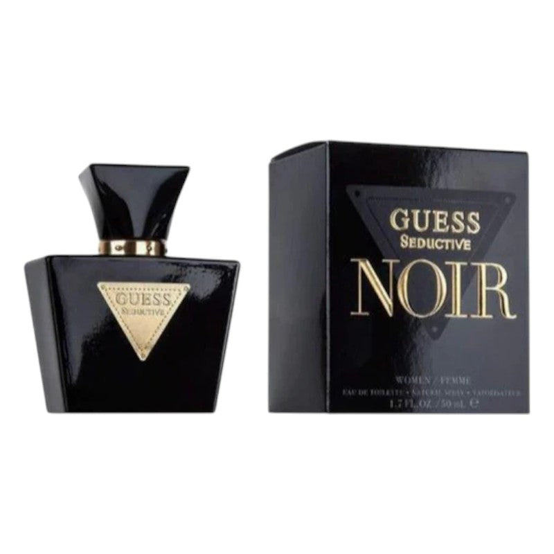 "Guess Seductive Noir Women Eau De Toilette 75ml – buy premium women’s perfume online in Pakistan at Makeup by Unzilay, trusted fragrance and cosmetics store."