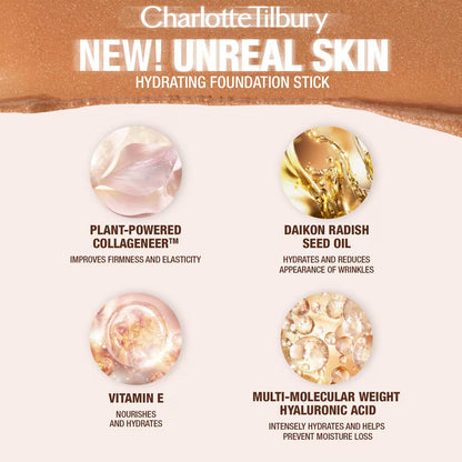 Charlotte Tilbury | Unreal Skin Sheer Glow Tint Hydrating Foundation Stick