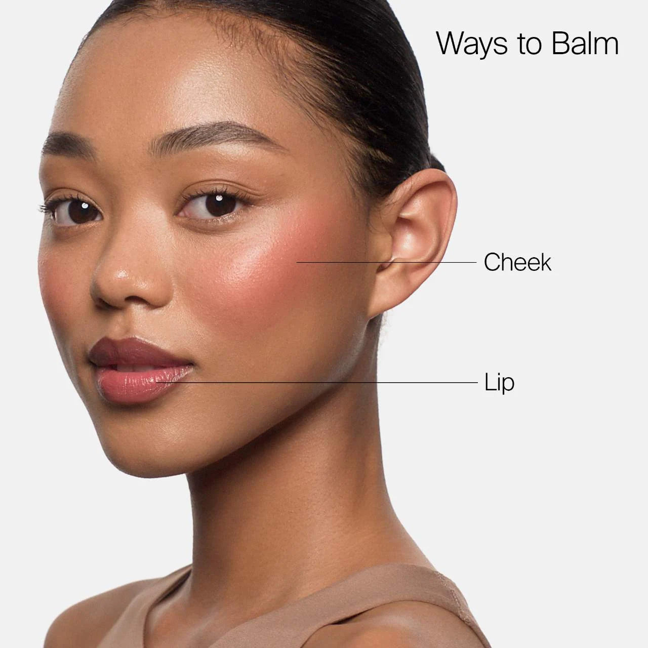 Haus Lab | Color Fuse Longwear Hydrating Glassy Lip + Cheek Blush Balm Stick