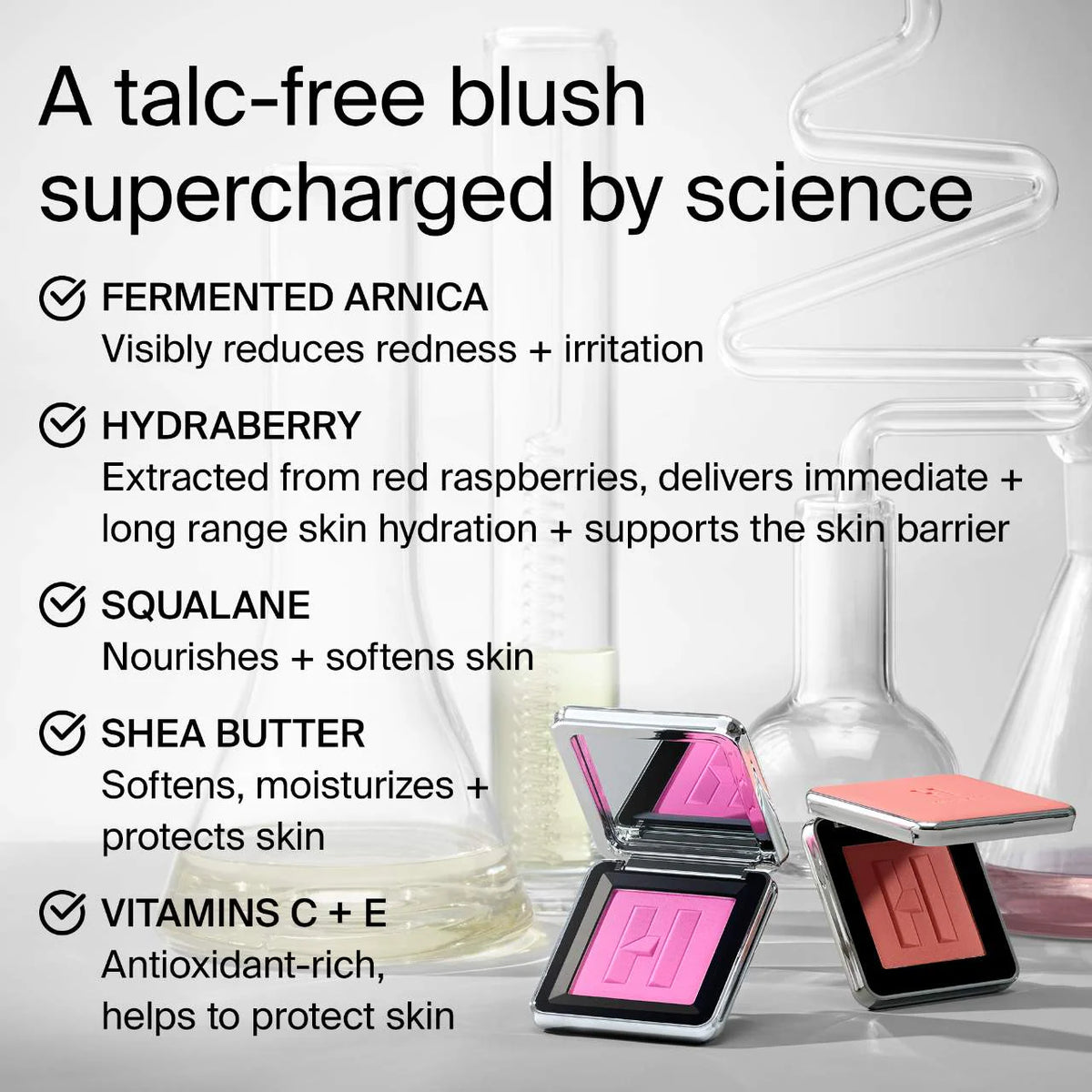Haus Lab | Color Fuse Talc-Free Blush Powder With Fermented Arnica