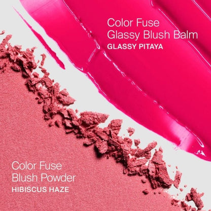 Haus Labs | Color Fuse Innovation Glassy Balm + Powder Blush Duo