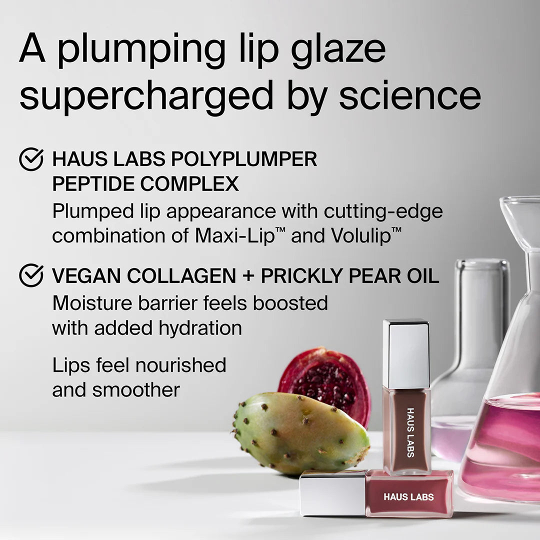 Haus Lab | PhD Hybrid Lip Glaze Plumping Gloss