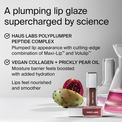 Haus Lab | PhD Hybrid Lip Glaze Plumping Gloss