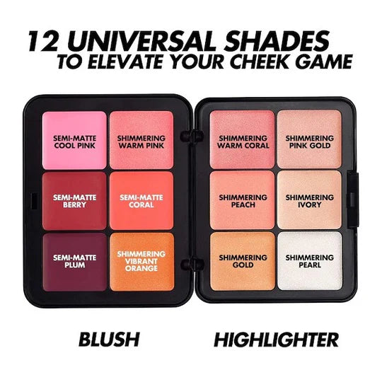 Make Up For Ever | HD Skin Blush & Glow Longwear Cream Face Palette