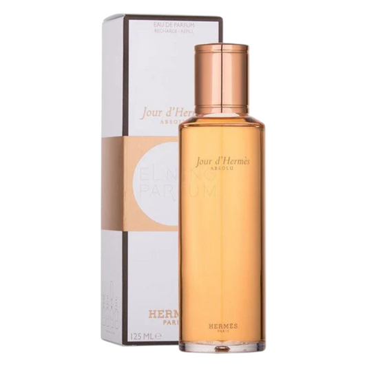 "Hermès Jour d’Hermès Absolu EdP 125ml Refill – buy premium luxury women’s perfume refill online in Pakistan at Makeup by Unzilay, trusted fragrance and cosmetics store."
