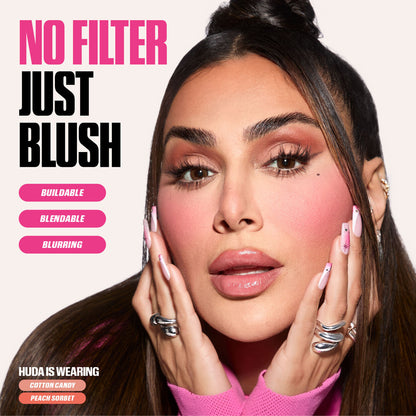 Huda Beauty | Baby Blush Duo Pink And Peach