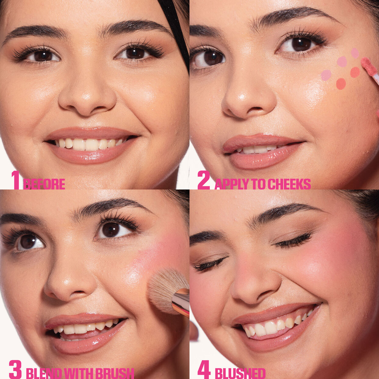 Huda Beauty | Baby Blush Duo Pink And Peach