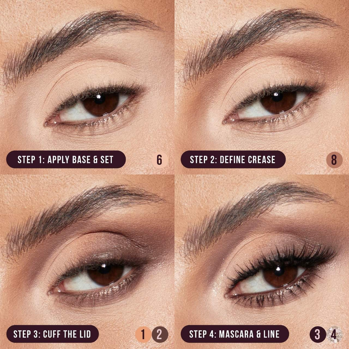 Huda Beauty | Creamy Obsessions Eyeshadow Palette | Neutral Brown