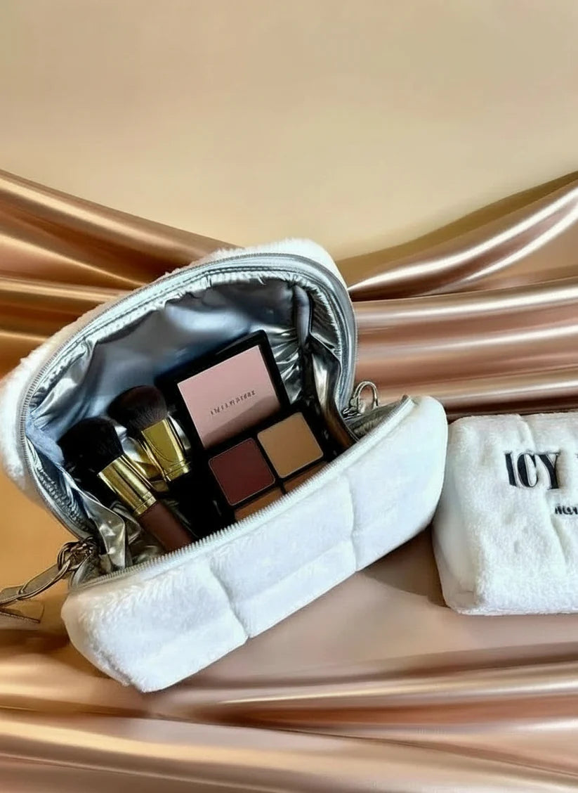 HUDA BEAUTY | Icy Nude Makeup Bag