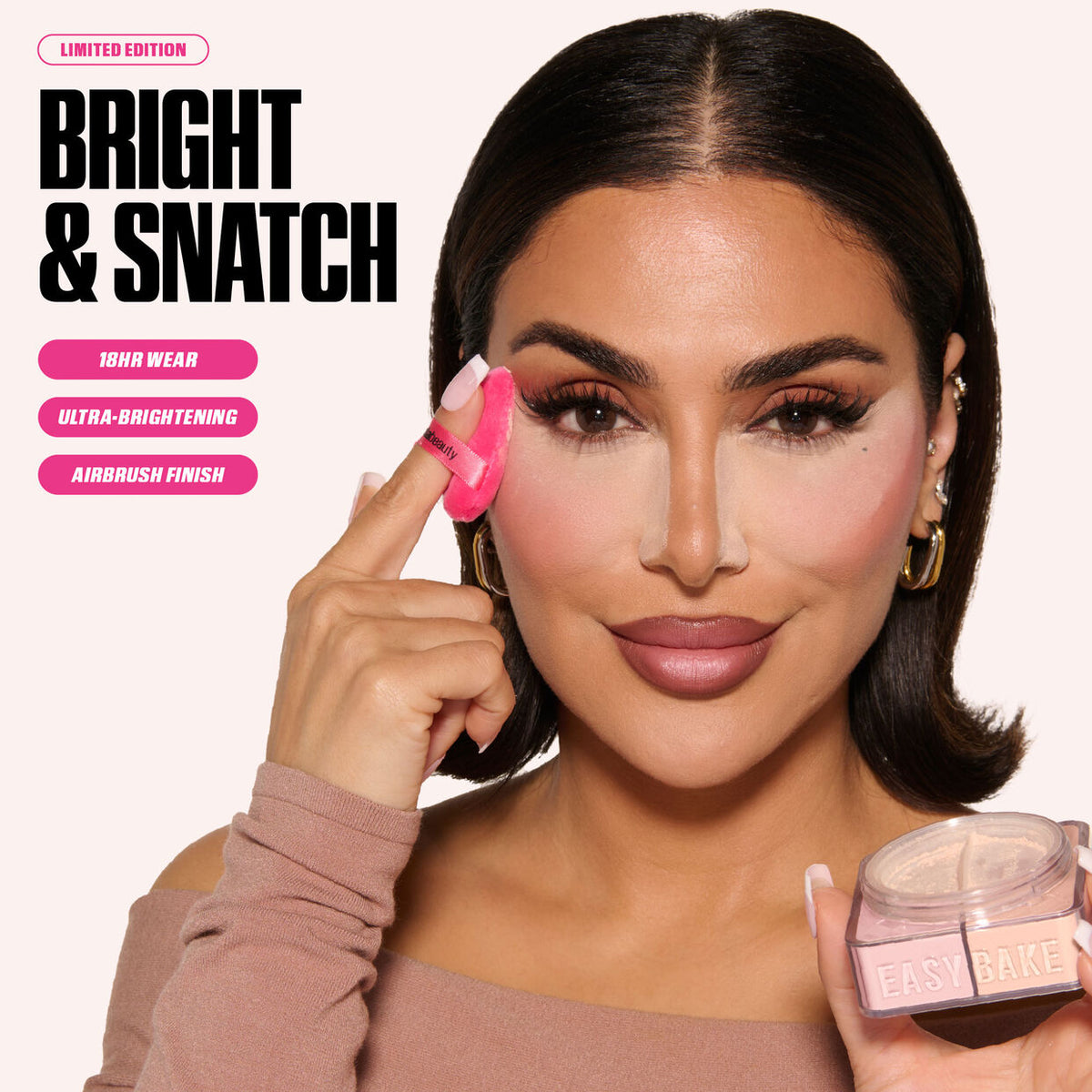 Huda Beauty | Easy Bake Duo Loose Powder