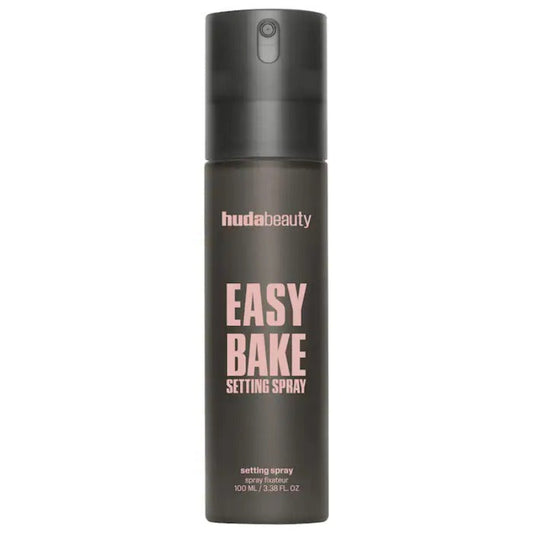 Huda Beauty Easy Bake Setting Spray – long-lasting makeup setting spray with hydrating formula for radiant and flawless finish, locks makeup in place, available online in Pakistan
