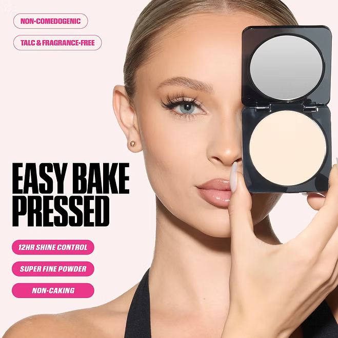 Huda Beauty | Easy Bake Airbrush Matte Pressed Setting Powder