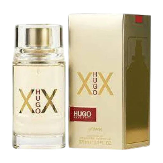 "Hugo Boss Hugo XX Women Eau De Toilette 100ml – buy premium women’s perfume online in Pakistan at Makeup by Unzilay, trusted fragrance and cosmetics store."
