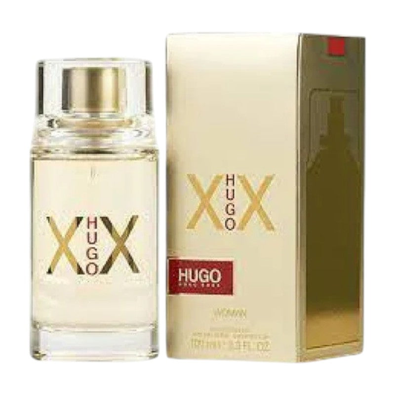 "Hugo Boss Hugo XX Women Eau De Toilette 100ml – buy premium women’s perfume online in Pakistan at Makeup by Unzilay, trusted fragrance and cosmetics store."