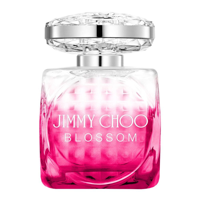 Jimmy Choo Blossom Eau de Parfum for Women – sparkling floral fruity woody fragrance with citrus fruits, raspberry and red berries, sweet pea and rose, finished with white musk and sandalwood, available in Pakistan
