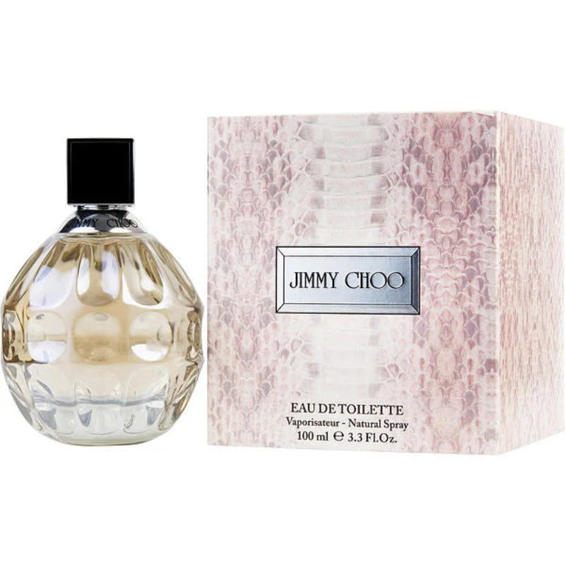 Jimmy Choo Woman Eau de Toilette for Women – floral fruity fragrance with a fresh green top note, elegant tea rose and tiger orchid, finished with vibrant wood and cedar wood, available in Pakistan