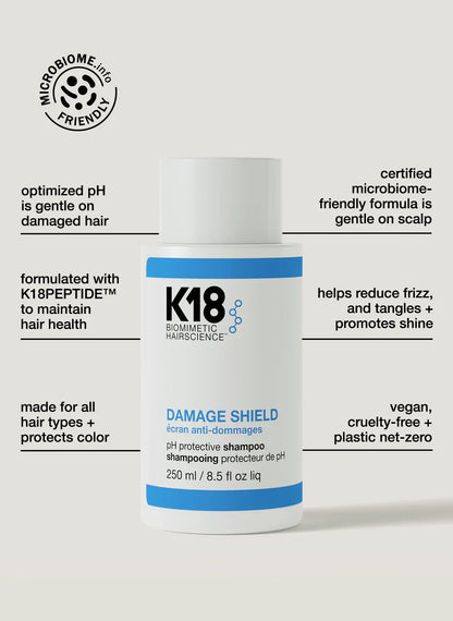 K18 | DAMAGE SHIELD pH protective shampoo