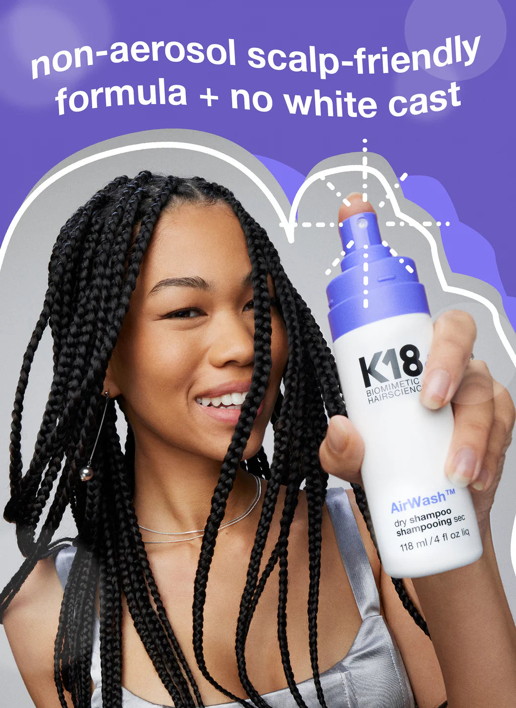 k18 | AirWash™ dry shampoo