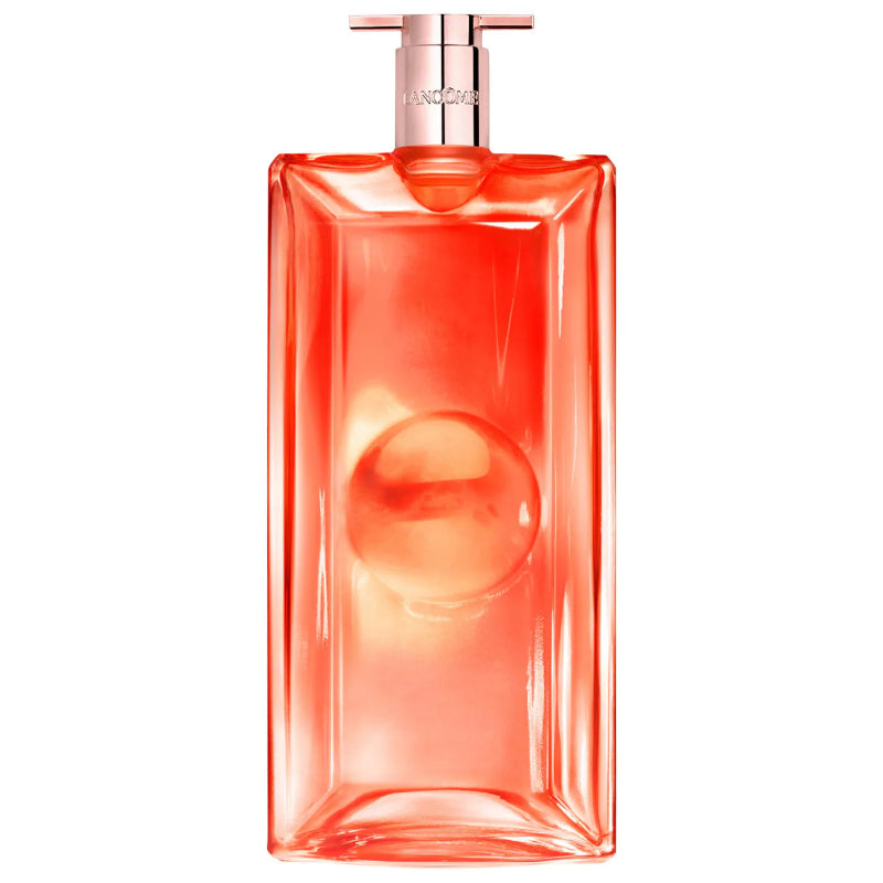 Lancôme Idôle Peach ’N Roses Eau de Parfum for Women – bright fruity floral fragrance with sparkling red berries, juicy peach and velvety Damascena rose, available in Pakistan