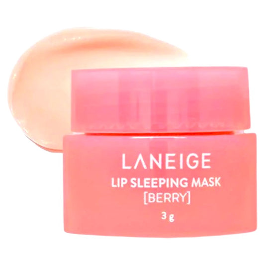 Laneige Lip Sleeping Mask Berry – Korean overnight lip mask with berry extract for hydration, repairing dry or chapped lips, and leaving soft, smooth, glossy lips in Pakistan