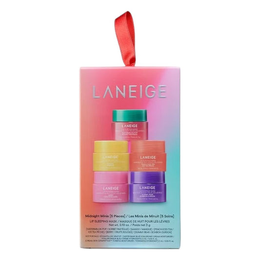 "Buy Laneige Midnight Minis Set in Pakistan – hydrating lip sleeping mask collection for soft, smooth and nourished lips overnight."