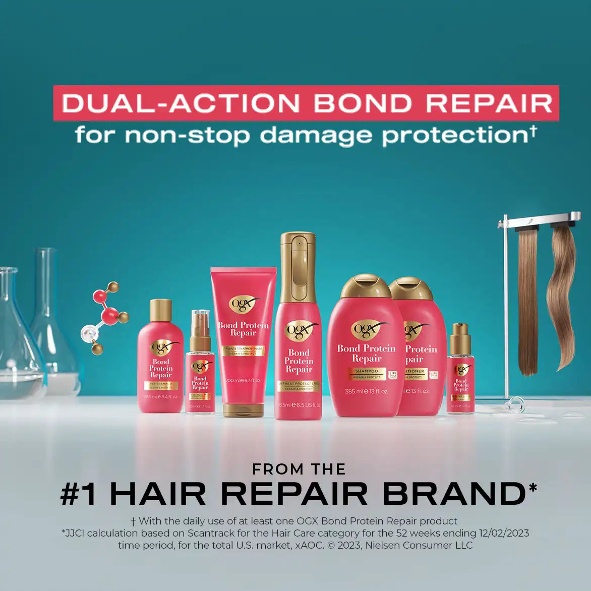 OGX | Bond Protein Repair Lightweight Shampoo