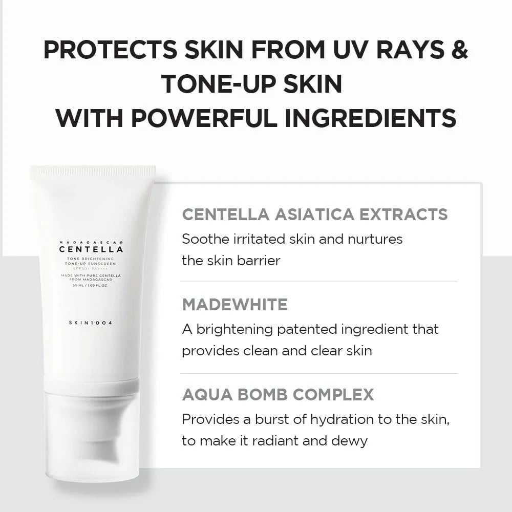 Skin1004 | Madagascar Centella Tone Brightening Tone-Up Sunscreen