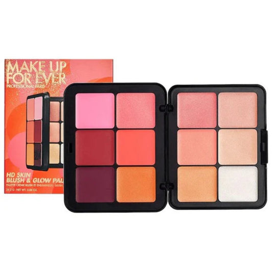 Make Up For Ever HD Skin Blush & Glow Longwear Cream Face Palette – multi-purpose cream palette with blush and highlighter for radiant, long-lasting glow, blendable and lightweight, available online in Pakistan
