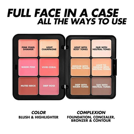 Make Up For Ever | HD Skin Face Essentials Palette With Highlighter