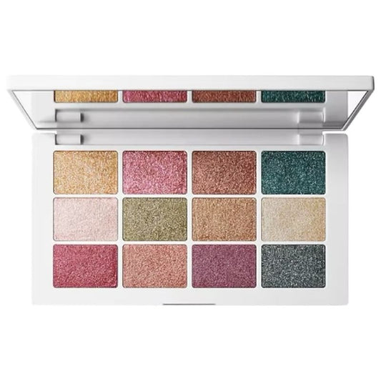 Makeup By Mario Master Metallics Eyeshadow Palette – metallic eyeshadow palette with richly pigmented shimmer shades for bold, glamorous eye makeup, available online in Pakistan

