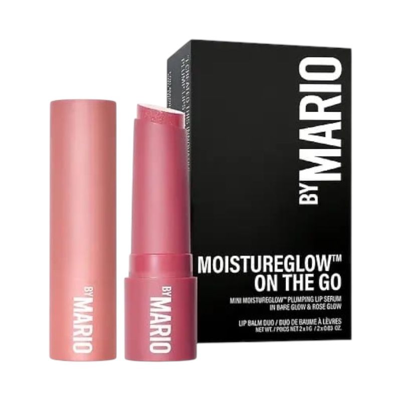Makeup By Mario Mini Moisture Glow On The Go Lip Plumper Set – travel-size lip plumper set for hydrated, glossy, and fuller-looking lips, convenient for on-the-go use, available online in Pakistan
