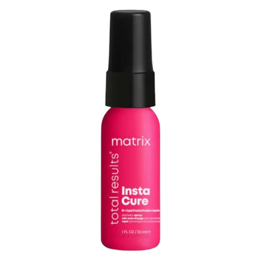 "Matrix Total Results Instacure Anti-Breakage Leave-In Conditioner Spray Miniature – premium mini hair care spray for strong, healthy hair, available online in Pakistan at Makeup by Unzilay."