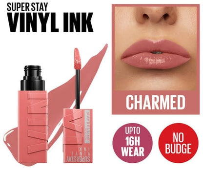 Maybelline | Super Stay Vinyl Ink Longwear Liquid Lipcolor | 100 Charmed