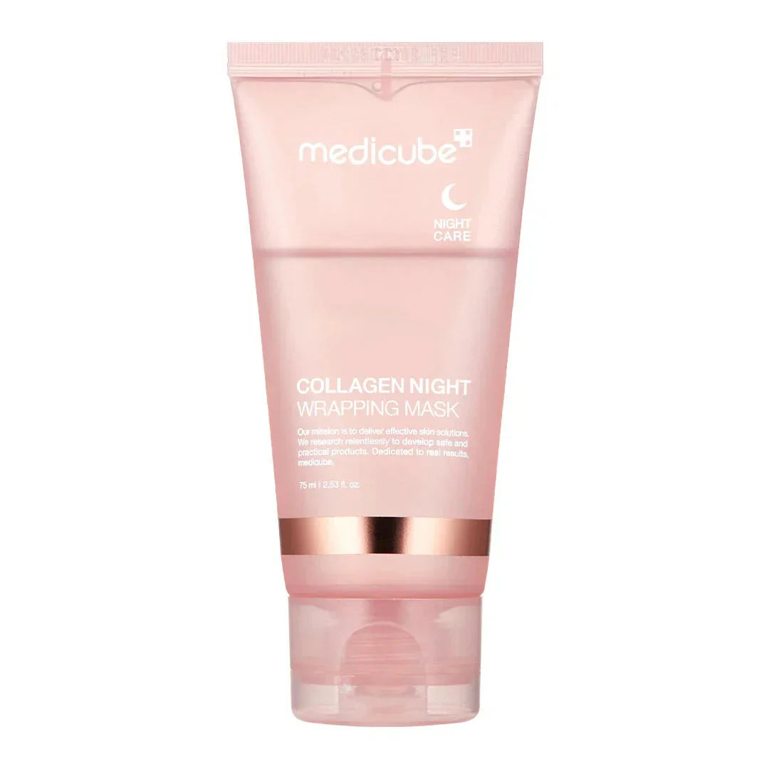 Authentic Medicube Collagen Night Wrapping Mask available online in Pakistan at Makeup by Unzilay – original Korean overnight mask with collagen for firming, anti-aging, deep hydration, and rejuvenating skin with cash on delivery nationwide.
