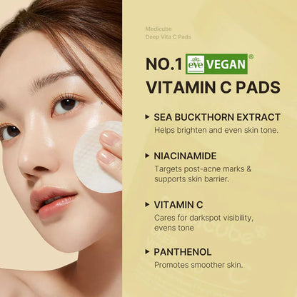 Medicube | Deep Vita C Pad (70pcs)