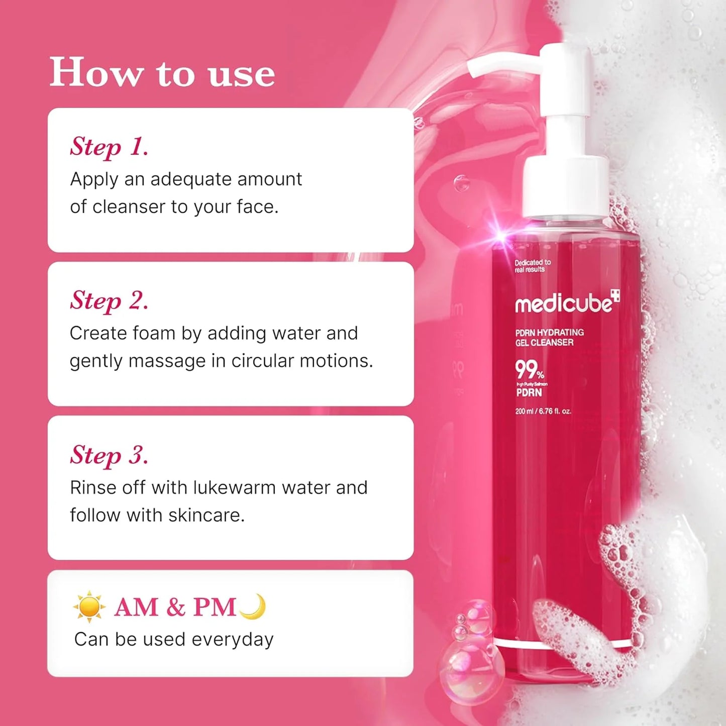 Medicube | PDRN Hydrating Gel Cleanser